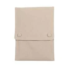 Bolsa organizadora con tarjeta para pulsera, collar de perlas, almacenamiento de alta gama, bolsa de regalos de boda, bolsa de joyería de moda - 1 pieza rosa - Ver 3