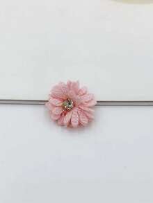 Set da 8 mollette per capelli a forma di margherita bianca, nuovi accessori per capelli bianchi alla moda, adatti per San Valentino, feste, acconciature quotidiane, regalo per la festa della mamma/piccola sorpresa, lavare a mano, mollette intrecciate, accessori per capelli - Multicolore - Visualizzare 4