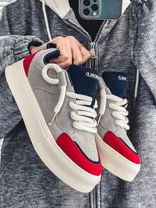 Women Wedge Sneakers - 藍色 - 查看 1