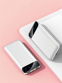 10000mAh High-Performance Powerbank Charger Compatible With Android/Apple Devices, With USB/Type-C/Micro USB Ports, LED Digital Display Screen, Suitable For Anniversary/Birthday/Christmas Gifts, Applicable For Various Phones/Tablets, K8 Outdoor Emergency Backup Battery Portable Power Bank