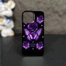 Funda de Teléfono con Hermoso Patrón de Mariposa, Adecuada para iPhone 16 Pro Max/16 Pro/15/15 Plus/15 Pro/15 Pro Max, Adecuada para iPhone 14/14 Plus/14 Pro/14 Pro Max, Adecuada para iPhone 13/13 Pro/13 Pro Max, Adecuada para iPhone 12/12 Pro/12 Pro Max, Adecuada para iPhone 11/11 Pro/11 Pro Max, Adecuada para iPhone 7/8 Plus, Adecuada para iPhone Xr/Xs Max - Mezcla de colores - Ver 7