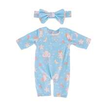 Baby Doll Accessories - 1 Piece Pajama Set And 1 Headband, Fits 14-18 Inch American Dolls (Doll Not Included) - Multicolor - View 8