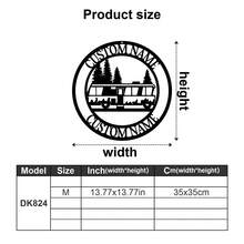 1pc Custom Rv Trailer Metal Sign - Personalized Camping Wall Art, Adjustable Iron Decor For Campsite & Home, Perfect Happy Camper Gift Gifts Birthday Graduation,Multi-Functional, Ornamental,Reusable,Exquisite,Stylish,High-Quality,Colorful,Modern,Custom,Personalized,Unique,Customized Crafts - Multicolor - View 77