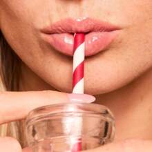 Bálsamo labial brillante Fresh Kiss de ColourPop - Cuidado labial hidratante enriquecido con péptidos, ácido hialurónico, manteca de karité y vitamina E para una fórmula ultra acolchada - Watermelon Sugar (14g)