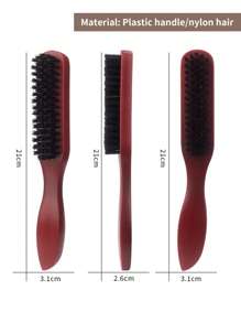 Escova de cabelo e barba com cerdas de javali para homens e mulheres - Escova profissional de barbeiro sem perfume para cabelos grossos/finos, pente para degradê e limpeza de máquina, ferramenta para alisar o cabelo, ideal para volta às aulas, viagens e férias, acessórios de cabelo femininos, escova, escovas de cabelo, escova de contorno, escova de cabelo, pente, escova desembaraçadora, escova de bola, mini escova de cabelo, conjunto de escovas de cabelo, pente de madeira, pente, escova para cabelo com efeito molhado, escova de cabelo, escova de contorno, escova de cabelo, pente, conjunto de escovas de cabelo, pente, mini escova de cabelo, escova desembaraçadora, produtos para cabelo, ferramentas para cabelo, acessórios para cabelo, cuidados com o cabelo, escova para cabelos cacheados, barbeiro, acessórios de barbeiro, equipamentos de cabeleireiro, escova de cabelo, escova para cabelo com efeito molhado, escova modeladora, escova para cabelos cacheados, escova de contorno, pente, escov