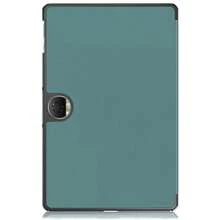 Funda de tableta compatible con Honor Pad X9 X8 X8A X8Pro 11.5 SE 11 11.5"S, Xiaoxin Pad Tab M9 M10 M11, Galaxy Tab S10 S9 S8 S7 FE Plus S6 Lite, iPad Pro 11 Air 11 13, Xiami Redmi Pad SE 6S Pro, con función de soporte plegable de tres pliegues, protección contra el sueño automático y protección de borde, funda protectora de piel - Verde - Ver 11