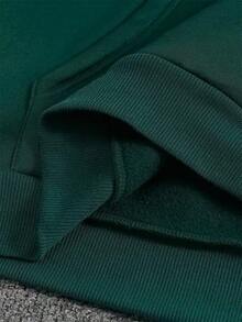 CHERRY BLOSSOM FC Sweatshirt  Blouse Jacket - 軍綠色 - 查看 4