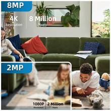 WiFi IP 摄像机 监控摄像机 PTZ 户外安全防护摄像机 双向音频 自动跟踪 CCTV 智能家居摄像机 好米 APP