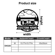 1pc Custom Rv Trailer Metal Sign - Personalized Camping Wall Art, Adjustable Iron Decor For Campsite & Home, Perfect Happy Camper Gift Gifts Birthday Graduation,Multi-Functional, Ornamental,Reusable,Exquisite,Stylish,High-Quality,Colorful,Modern,Custom,Personalized,Unique,Customized Crafts - Multicolor - View 97