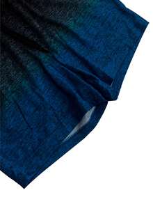 European & American Style Women's Fashion Sexy Bodycon Black & Blue Beach Sports Shorts - Dark Blue - View 5