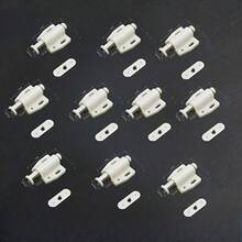 10pcs Magnetic Cabinet Door Bouncer - Magnetic Touch Latch, Push Open Cabinet Door Latches And Catches, Push Release Opener Door Magnets For Cabinets And Drawers - Multicolor - View 12