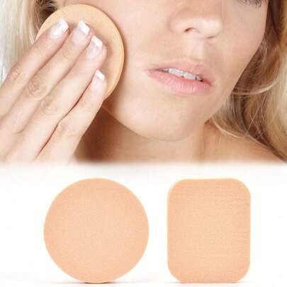 Bông mút trang điểm, hình tròn/vuông, thích hợp cho trang điểm mắt, kem nền, phấn má hồng, trán và má, mềm mại và nhanh chóng, sử dụng được cả khô và ướt, thích hợp để tạo khối toàn mặt, tương thích với các sản phẩm trang điểm dạng kem, lỏng và bột. Phụ kiện mỹ phẩm giá cả phải chăng, có thể dùng để trang trí phòng, bàn trang điểm, khi đi du lịch, phòng ngủ và nhiều hơn nữa. Bông mút trang điểm, Bông mút trang điểm, Bông mút trang điểm.