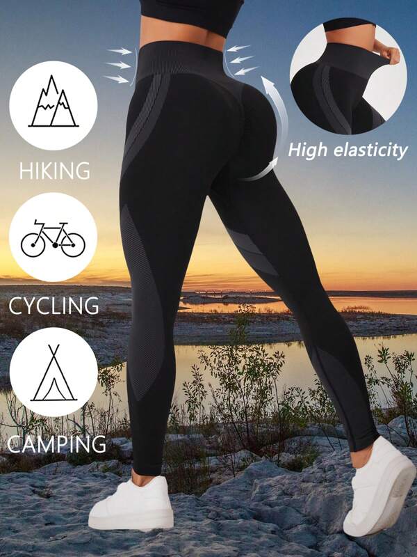 1pc Maternity Spring Simple Fashion Solid Colour Yoga Pants Women Free People Summer Slim Soft Breathable High Stretch Fitness Sweatpants Vacation Outfits Women