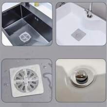 1/3/5/10/20/30 stuks hoogwaardige wegwerpbare afvoerfilter voor haar, effectieve haarblokker en anti-insectensticker, geschikt voor toilet, badkamergootsteen en vloerafvoer, duurzaam, eenvoudig te installeren, snelle afvoer, bescherming van kunststof afvoerfilter, voorkomt verstopping van badkamer- en keukengootsteen door haar, onmisbaar voor de badkamer, geschikt als kerst-/Halloweencadeau, willekeurige kleur/stijl
