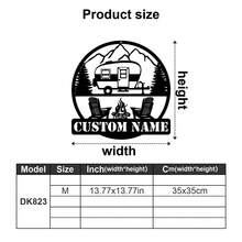 1pc Custom Rv Trailer Metal Sign - Personalized Camping Wall Art, Adjustable Iron Decor For Campsite & Home, Perfect Happy Camper Gift Gifts Birthday Graduation,Multi-Functional, Ornamental,Reusable,Exquisite,Stylish,High-Quality,Colorful,Modern,Custom,Personalized,Unique,Customized Crafts - Multicolor - View 19