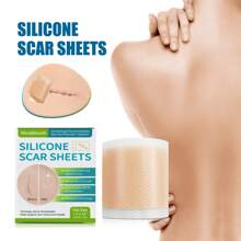 4*150cm Silicone Scar Cover Tape, Waterproof And Reusable Care Adhesive Tape