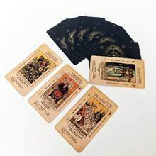 78 Vintage Tarot Cards For Beginners With PDF Guide, Game Gift For Friends And Family Gatherings
