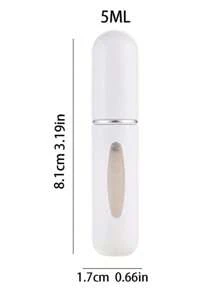 1/3 pièces Bouteille de parfum réutilisable en plastique de 5 ml avec vaporisateur, bouteille de parfum rechargeables, vaporisateur à fine brume portable, atomiseur de parfum rechargeables, flacon de voyage pour parfum, accessoires pour le fitness, le camping, les voyages, les croisières, les fournitures scolaires, parfums pour femmes et hommes