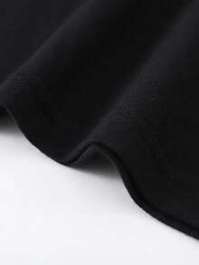 Men's 100 % Cotton Yes Graphic T-Shirt Soft Breathable Comfortable Lightweight Short Sleeve Casual Summer Outfit - 黑色 - 查看 4