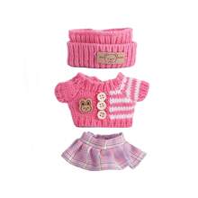 6.69 pollici Vestiti di bambola, compatibili con , include 3 outfit - cappello secchio alla moda, maglione e set di pantaloni o gonna, adatto per bambole di 6.69 pollici, accessori carini per bambole per giochi e esposizione (scarpe e bambola non incluse)