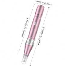 500mAh Electric Micro-Needle Beauty Pen L1 With 10 Replaceable Needle Heads - Pink - View 6