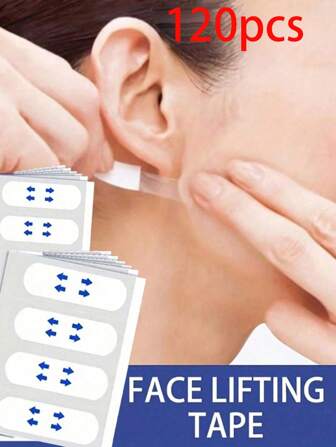 120pcs/80pcs/40pcs Instant Lifting And Firming Face Masks - Invisible Lifting Tightening Matte Transparent Patches For Double Chin, Neck And Facial Slimming Masks - Alcohol-Free, Suitable For All Skin Types, Unisex