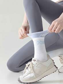 3 Pairs Solid Color Versatile Socks, Breathable, Comfortable, Absorbent Short Socks Suitable For Daily Wear, Sports, Office, Casual Style, All Seasons Valentines