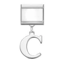1 Stück Buchstaben Elemente DIY kreatives Accessoire Schmuck, modisches Anhänger Design personalisierbar DIY Armband Halskette Ring Fußkettchen, vielseitig, filigran, süß, modulares Armband