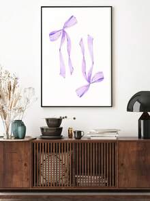 1 pièce Art mural à arcs violets, affiche preppy, décoration appartement universitaire, impression aquarelle d'arcs, décoration de chambre girly, décoration murale, décoration de salon, décoration de bureau, décoration de chambre à coucher, décoration de cuisine, décoration de salle de bain, décoration murale, décoration de la maison, affiches sans cadre - Multicolore - Voir 7