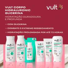 Hidratante Desodorante Corporal Hidraluronic Hidratação Intensiva 350ml - Vult - Branco - Visão 2