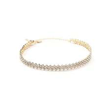 1 Stück Luxus Kubikzirkonium Krallenkette, geschweißte Kristallkette Halskette, Geschenk für Frauen Hochzeit Verlobungsfeier