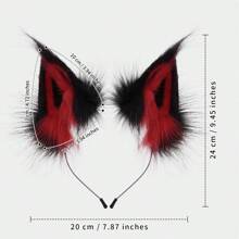Halloween Cosplay With Unique And Cute Fox Ear Headpieces, Making You Stand Out In The Crowd