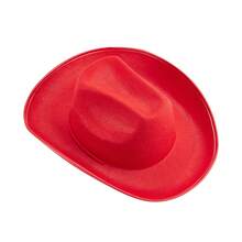 Women Men Cowboy Hat Classic Roll Up Brim Fedora Cowgirl Hat Western Cowboy Hat Stage Performance Hat