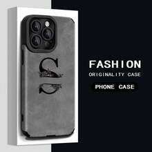 Funda de Teléfono Compatible con iPhone 17 Air/16e/15/14/13/12/11, Pro, Pro Max, Plus, Funda Suave de TPU, Cobertura Completa con Ajuste Preciso, Protección de Lente con Orificio Preciso, Diseño Invisible Anticaída, Adecuada para Hombres y Mujeres - Gris - Ver 4