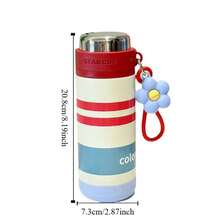 316 Stainless Steel Mug For Children And Girls With Highly Attractive Rope Lift, Portable Delicate And Cute Vacuum Tea Cup