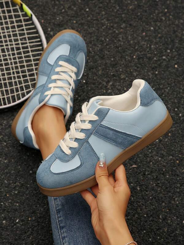 2025 Spring Student Skate Shoes, Fashion Versatile Breathable Sneakers, Casual Shoes Ins Style