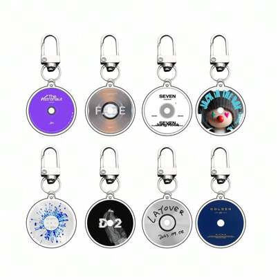 KPOP Acrylic Keychain CD Album Bag Pendant Accessories