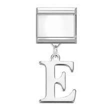 1 Stück Buchstaben Elemente DIY kreatives Accessoire Schmuck, modisches Anhänger Design personalisierbar DIY Armband Halskette Ring Fußkettchen, vielseitig, filigran, süß, modulares Armband