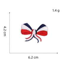 Écussons patriotiques vibrants à thermocoller - Appliqués brodés pour une décoration vestimentaire sans tracas - Idéal pour les festivités de la fête de l'indépendance, les jeans, les vestes et les projets artisanaux DIY