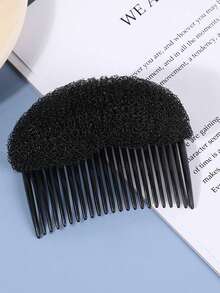 1pc Women Sponge Volume Bump Inserts Hair Bases Charming Bump It Up Volume Inserts Hair Comb Sponge Bun Hair Pad Accessories Hair Bun Maker Do Beehive Hair Styler Tool Best Christmas Gift For Girls, Hair Styling, Hair Stuff ,Hair Accessories, Hair Styling Kit, Hair Tool Kit, Hairstyling Set ,Hair Styling Tools - Multicolor - View 10