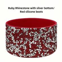 1pc Silicone Anti-Slip Protective Cover Sleeve For 20oz/30oz/40oz Tapered Bottom Tumblers
