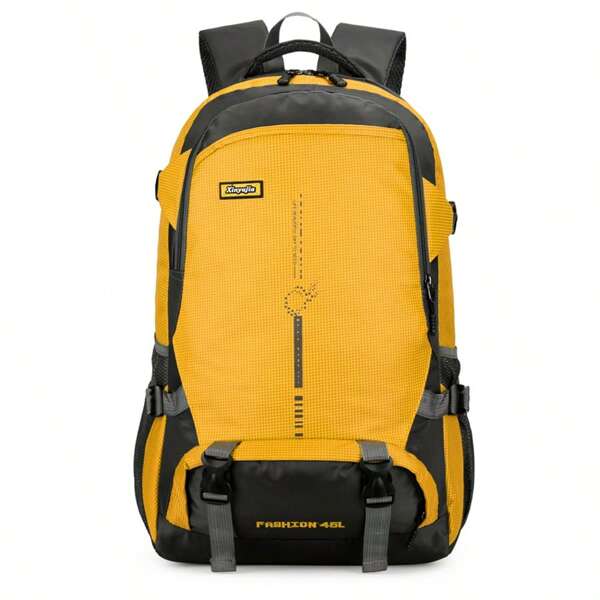 Large Capacity Lightweight Durable Hiking Backpack, Suitable For Outdoor Travel And Hiking