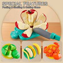 85PCS Pretend Play Food Cutting Set With Storage Baskets – Realistic Kitchen Toy For 2+ Kids, Educational Gift - Multicolor - View 5