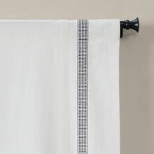 Pantalla de algodón con efecto filtro de luz tipo globo - Marfil - 42"X63" - 1 panel - marfil - Ver 9