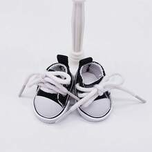 17cm LABUBU Doll 3.8cm Shoes, Doll Uniform Shoes, LABUBO Star Doll Small Leather Shoes, Pink Shoes, Black Shoes, Canvas Shoes For LABUBU - Multicolor - View 5