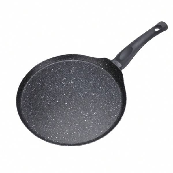 Antihaftpfanne mit flachem Boden, doppelt verwendbar zum Braten und Wokkochen, geeignet zum Eier braten, Fleisch grillen, Pfannkuchen, Pizza, Steak zubereiten
