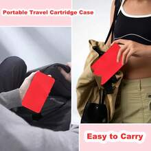 Switch Game Card Holder Case With 24 Game Cartridge Slots And 24 Micro SD Card Storage Spaces