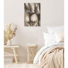 Novatique Lesbian Couple Wall Art Sexy Canvas Wall Art Abstract Naked Girl Picture Wall Decor Nude Art Framed Ready To Hang For Bathroom, 12 X 16inch - wall art-21 - View 8