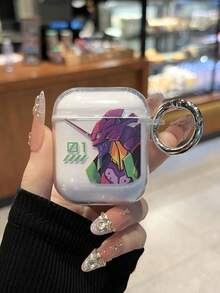 动漫卡通蓝牙耳机盒 1 件套 卡通设计 兼容 Pro/Pro2/1/2/3/4 - 彩色 - 查看 13