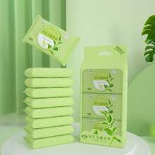 7pcs/Pack Portable Wet Wipes For Daily Cleaning, Suitable For Outdoor Travel, Going Out, Students, Kitchen, Bathroom, Home, Picnic, Christmas, Halloween